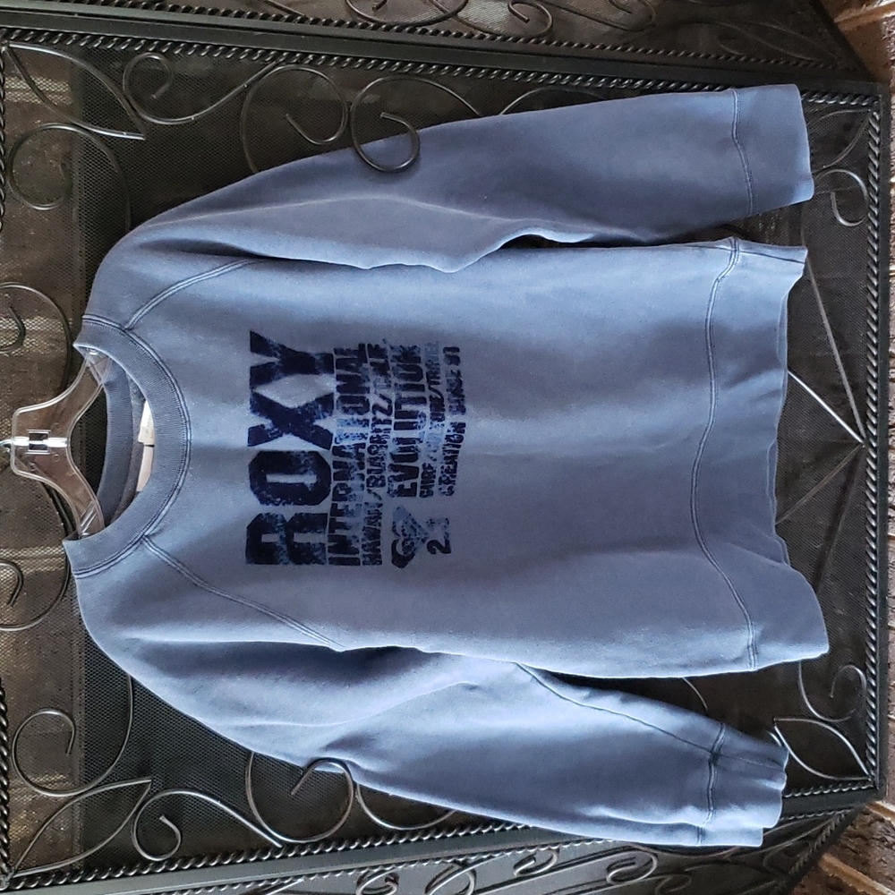 Roxy Navy Graphic Sweatshirt